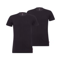 LEVIS Men T-Shirt, 2 Pack - round Neck, short Sleeve, plain