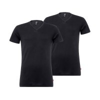 LEVIS Men T-Shirt, 2 Pack - V-Neck, short Sleeve, plain...