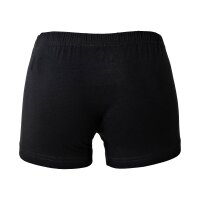 CECEBA Mens Shorts, Pack of 2 - Short Pants, Basic, Cotton Stretch, M-8XL, plain Black M (Medium)