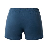 CECEBA Herren Shorts, 2er Pack - Short Pants, Basic, Baumwoll Stretch, M-8XL, einfarbig Blau 3XL