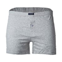 CECEBA Herren Shorts, 2er Pack - Boxershort, Basic, Baumwolle, M-8XL, einfarbig Grau 3XL