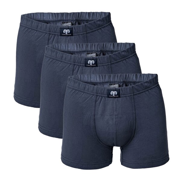 CECEBA Herren Pants, 3er Pack - Basic, Baumwoll-Stretch, M-3XL, einfarbig
