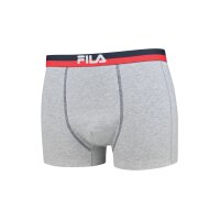 FILA Herren Boxer Shorts - Logobund, Urban, Cotton Stretch, einfarbig, S-2XL
