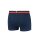 FILA Mens Boxer Shorts - Logo waistband, urban, cotton stretch, plain, S-2XL Navy M (Medium)