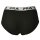 FILA Damen Hipster Slip - Pants, Logo-Bund, Cotton Stretch, einfarbig, XS-XL Schwarz S