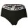 FILA Ladies Hipster Briefs - Pants, Logo waistband, Cotton Stretch, unicoloured, XS-XL Black S (Small)