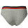 FILA Damen Slip - Regular Waist Panties, Logo-Bund, Cotton Stretch, uni, XS-XL Grau XL