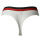 FILA Damen String - Regular Waist, Logo-Bund, Cotton Stretch, einfarbig, XS-XL Weiß XS