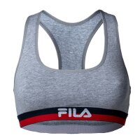 FILA Ladies Bustier - Bra, Sports Bra, Racerback, Cotton Stretch, plain, XS-XL