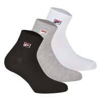 FILA Quarter Socks Unisex, 3 pairs - Short socks, Sport,...