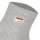 FILA Quarter Socks Unisex, 3 pairs - Short socks, Sport, Logo Waistband, uni, 35-46 Grey EU 43-46 (9-11 UK)