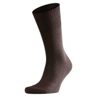 FALKE Herren Socken - Airport Plus, Kurzstrumpf, Freizeit- und Business-Socken, Unifarben Braun 45-46