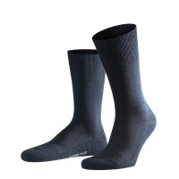 FALKE Men Socks - Airport Plus, short Socks, Casual and Business Socks, plain Colours Dark blue 41-42 (7-8 UK)
