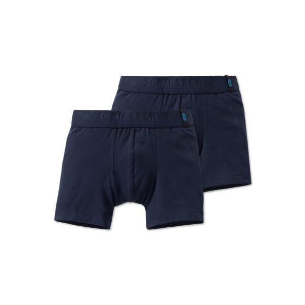 SCHIESSER Boys Shorts 2-pack - Pants, Underpants, Cotton Stretch, 92-128