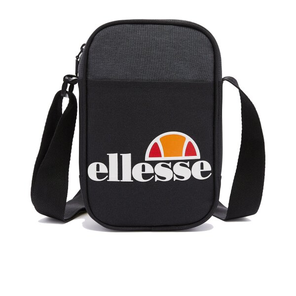 ellesse Unisex Umhängetasche LUKKA - Cross Body Bag, Logo Print, 21x16x5cm (HxBxT) Schwarz