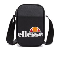 ellesse Unisex shoulder bag LUKKA - Cross Body Bag, Logo Print, 21x16x5cm (HxWxD) Black