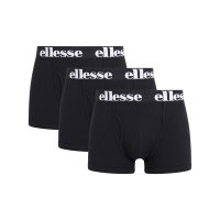 ellesse Mens Boxer Shorts HALI, 3-pack - Fashion Trunks, Logo, Cotton Stretch