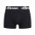 ellesse Herren Boxer Shorts HALI, 3er Pack - Fashion Trunks, Logo, Cotton Stretch Schwarz/Grau/Weiß S