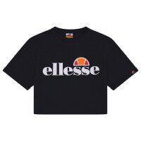 ellesse Ladies T-Shirt - Crop-Top, short sleeve, Crewneck, round neck, Logo-Print, plain