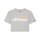 ellesse Damen T-Shirt ALBERTA - Crop-Top, Kurzarm, Crewneck, Rundhals, Logo-Print