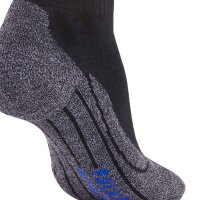 FALKE Men Sports Socks - TK2 Short Cool, Trekking and Hiking Socks, unicoloured Black 42-43 (UK 8-9)