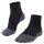 FALKE Men Sports Socks - TK2 Short Cool, Trekking and Hiking Socks, unicoloured Black 42-43 (UK 8-9)