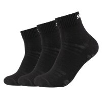 SKECHERS Unisex Quarter Socken, 3er Pack - Basic...