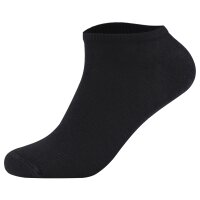 s.Oliver Unisex Socks, 10-Pack - Sneaker, plain Black 35-38 (3-5 UK)