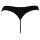 HOM Men G-String, Freddy - Cotton Stretch, Thong, Underwear, Unicoloured Black S (Small)