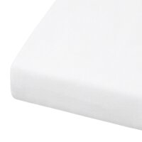 JOOP! fitted Sheet - Maco Jersey, Sheet, plain White 100x200cm