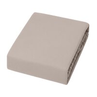 JOOP! fitted Sheet - Maco Jersey, Sheet, plain Graphite 200x200cm