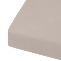 JOOP! fitted Sheet - Maco Jersey, Sheet, plain Graphite 150x200cm
