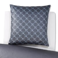 JOOP! Bettwäsche 2 teilig - Cornflower Gradiant, Comfort-Satin, Baumwolle, Jacquard Grau 135x200cm