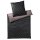 JOOP! bed linen 2 pieces - Cornflower Double, Comfort-Satin, Cotton, Jacquard Black 135x200cm