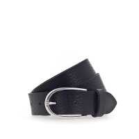 Vanzetti Womens Belt - Leather Belt, Metal Buckle, Metal Optics