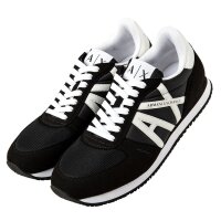 A|X ARMANI EXCHANGE Mens Sneaker Low - Laced Shoe, Retro, Logo, 41-46 Black EU 41 (UK 7)