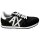 A|X ARMANI EXCHANGE Herren Sneaker Low - Schnür-Schuh, Retro, Logo, 41-46 Schwarz EU 41