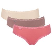 Sloggi Women Hipster, Pack of 3 - 24/7 Weekend, Cotton Stretch