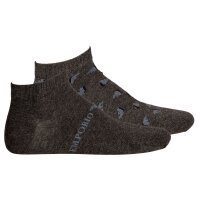 EMPORIO ARMANI Men Sneaker Socks, 2 Pairs - Logo Print, One Size (5-12)