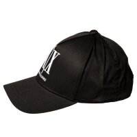 A|X ARMANI EXCHANGE Unisex Baseball Cap - Hat, Logo, One Size Black