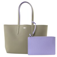 LACOSTE Damen Wendetasche mit Pochete - Shopper, 47x29x13cm (BxHxT), mehrfarbig