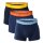 GANT Herren Boxer Shorts, 3er Pack - Trunks, Cotton Stretch