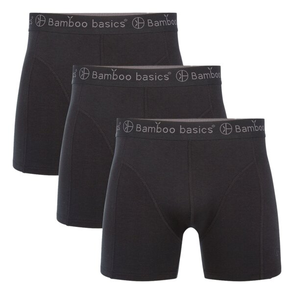 Bamboo basics Herren Boxer Shorts RICO, 3er Pack - atmungsaktiv, Single Jersey
