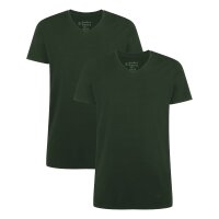 Bamboo basics Herren T-Shirt VELO, 2er Pack - Unterhemd, V-Neck, Single Jersey