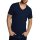 Bamboo basics mens t-shirt VELO, pack of 2 - Undershirt, V-neck, Single Jersey Navy XL (X-Large)