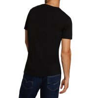 Bamboo basics Herren T-Shirt RUBEN, 2er Pack - Unterhemd, Rundhals, Single Jersey Schwarz S