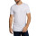 Bamboo basics Herren T-Shirt RUBEN, 2er Pack - Unterhemd, Rundhals, Single Jersey Weiß M
