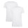 Bamboo basics mens t-shirt RUBEN, pack of 2 - undershirt, crew neck, Single Jersey White XL (X-Large)