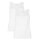 Bamboo basics Damen Tank Top ANNA, 2er Pack - Unterhemd, Rundhals, Single Jersey Weiß XL