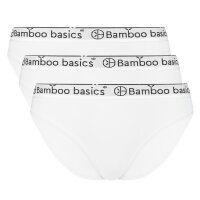 Bamboo basics ladies briefs YARA, 3-pack - Logo waistband, breathable, Single Jersey